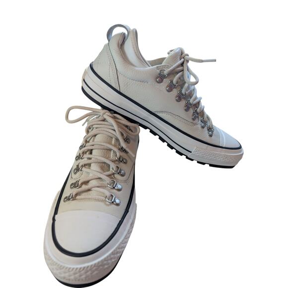 Converse Chuck Taylor All Star Descent Lo Sneakers, Men's 9/Women's 11 Leather - Picture 2 of 11